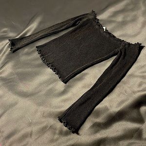 Off Shoulder Long Sleeve